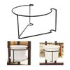 Wall Mounted Flower Shelf For Balcony Garden Plant Stand Space Saving Metal Coating