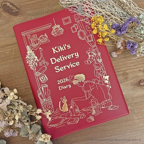 Ensky Kiki s Delivery Service 2026 Schedule Book, B6 Size, MJT-26