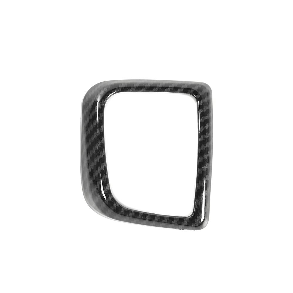 

Автомобильный телефон Кнопка телефона Декоративная рамка Крышка для Suzuki Jimny 2019 up Аксессуары для интерьера, серебристый, красный, углеродное волокно углеродного волокна черного