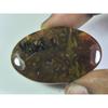 52Cts. Natural Tree Moss Agate Oval Cabochon Loose Gemstone 25X41X05MM D-158