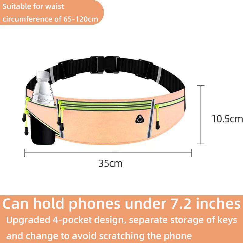 Laufausrüstung personalisierte Handytasche, 7-Zoll-Hüfttasche, ultradünne und multifunktionale Damen-Schlüsseltasche, mehrere Außentaschen