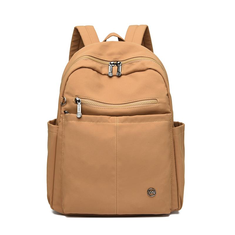 Damen Rucksack Student Große Kapazität Schultasche Leichter Nylon Reiserucksack