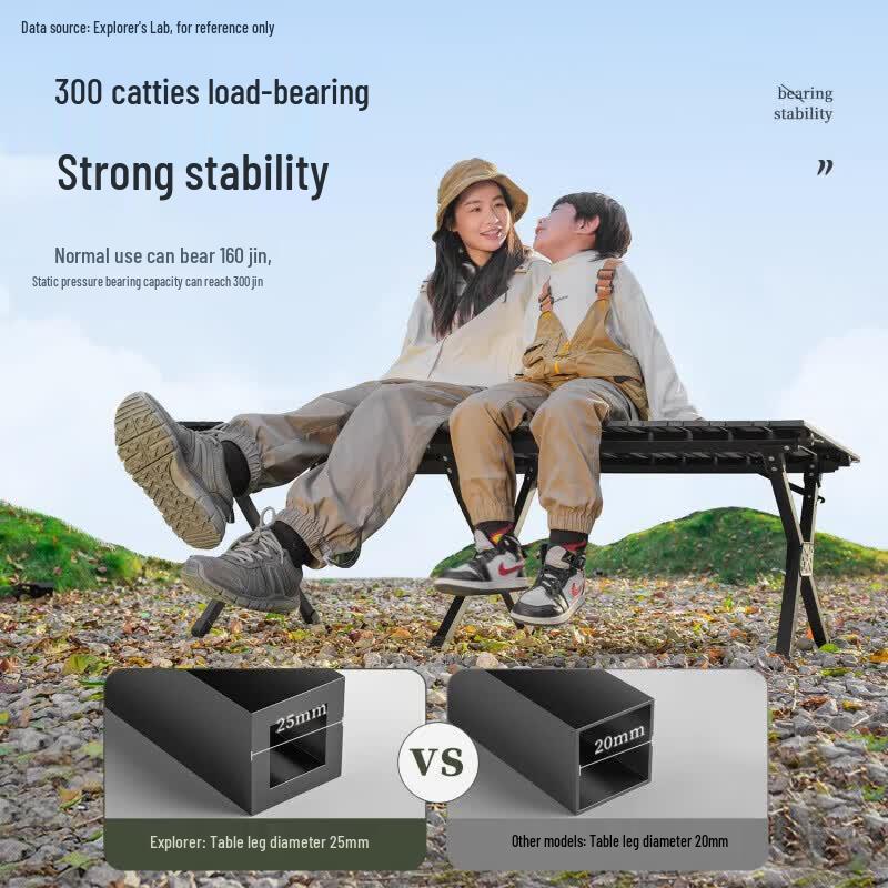 Explorer Portable Camping Picnic Roll-up Table