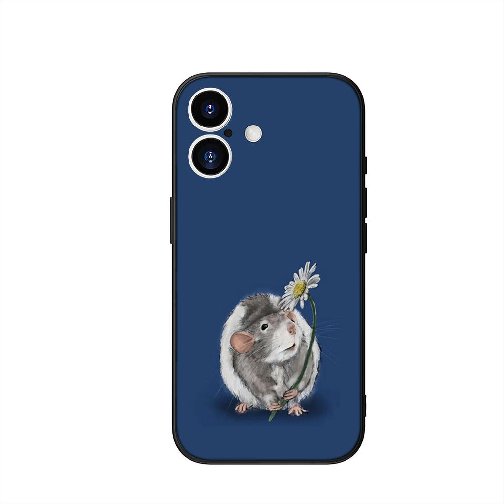 Phone Cover for Apple iPhone 16 15 14 Plus 13 12 Mini 17 Pro Max + 16E Air 16+ ProMax Case Fashion Fresh Little Daisy Flower
