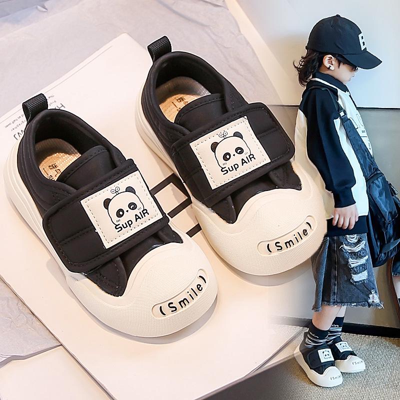 2025 Autumn Kids' Trendy Open-Mouth Smile Shoes – Boys' Big Head, Cute Ugly Style, Girls' Celebrity-Inspired Board Shoes