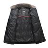 Fashion Fur Collar Men's Cotton-padded Jacket Winter Jacket Thickened Short Thermal Cotton-padded Jacket Lapel Cotton-padded Jacket Casual