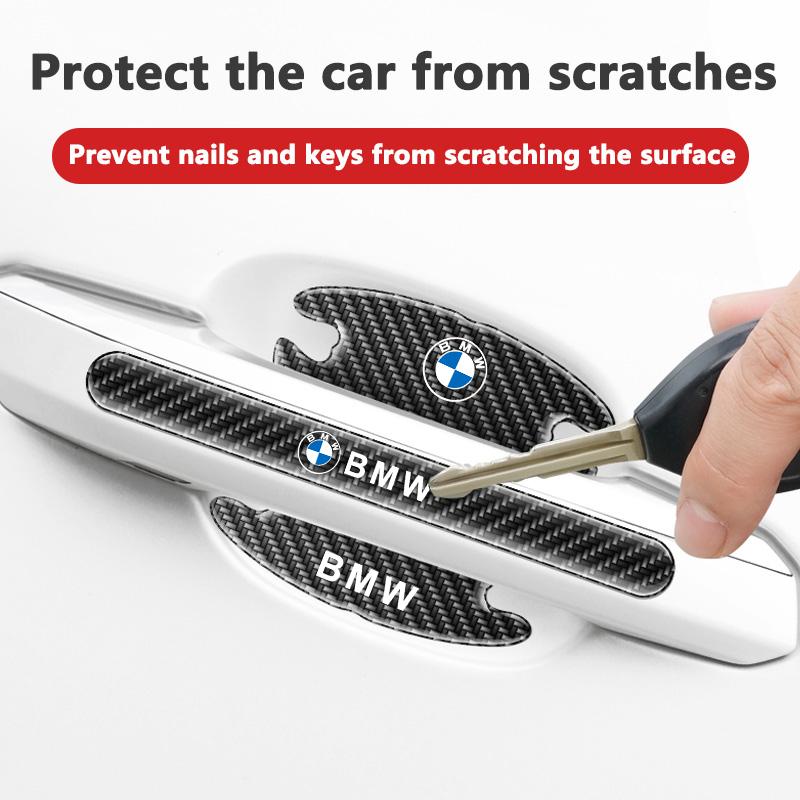 Carbon Fibre TPU Car Anti-scratch Door Bowl Sticker, Handle Sticker for BMW X1 X2 X3 X5 X4 X6 X7 G30 G20 G32 G11 G12 F40 F30 F20