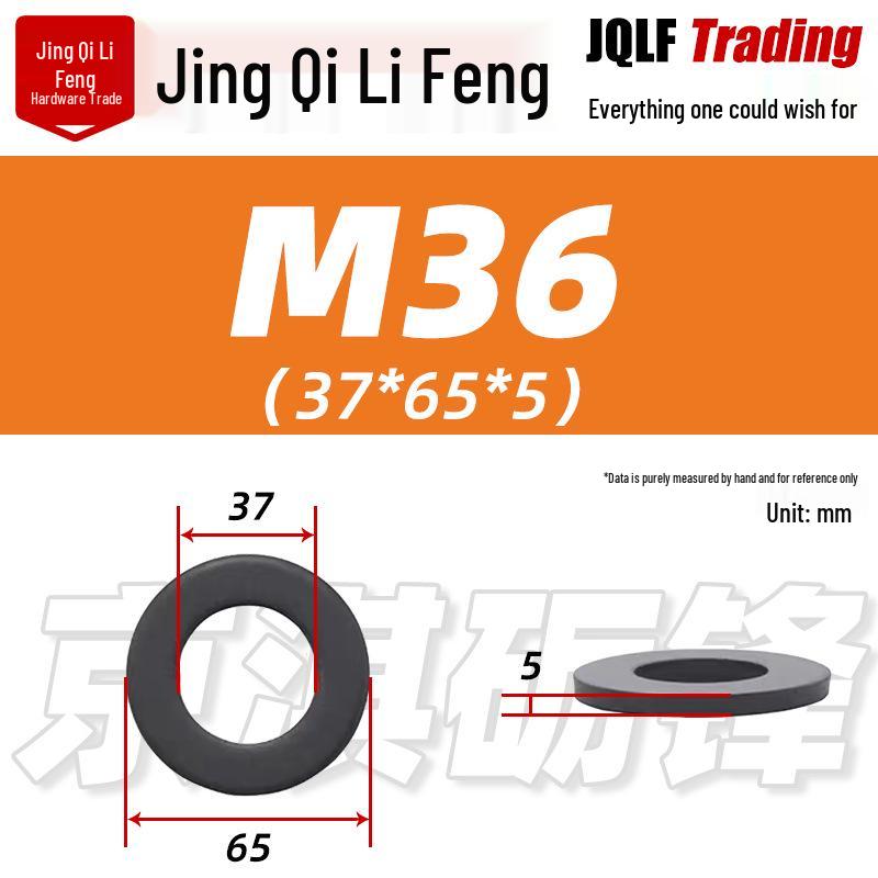 GB97 High Strength Flat Washer: M4-M72 Enlarged, Thickened Metal Washer