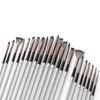 24pcs Nylon Hair Wooden Handle Watercolor Paint Brush Acrylic Painting Brushes