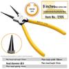 Eagle Ring Pliers Set: Internal/External, Straight/Bent, Dual-Purpose, Multi-Function Spring Retaining Pliers