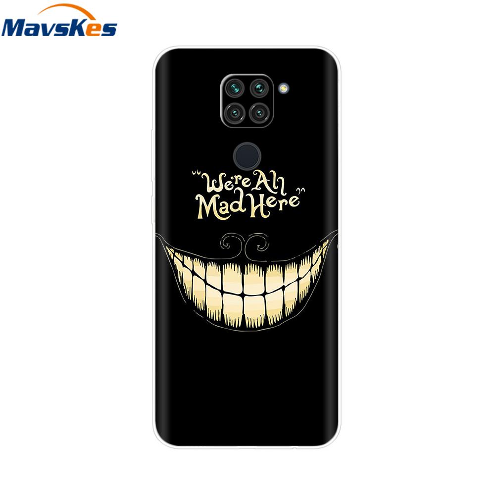 Phone Case For Xiaomi Redmi Note 9 Case 6.53'' Soft Silicone TPU Back Cover for Xiaomi Redmi Note 9 Note9 Case Coque Fundas Para