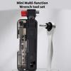 Professional Bike Maintenance Tool With Multiple Head Option Ergonomic Aluminum Bike Wrenches for Various Bolt Size