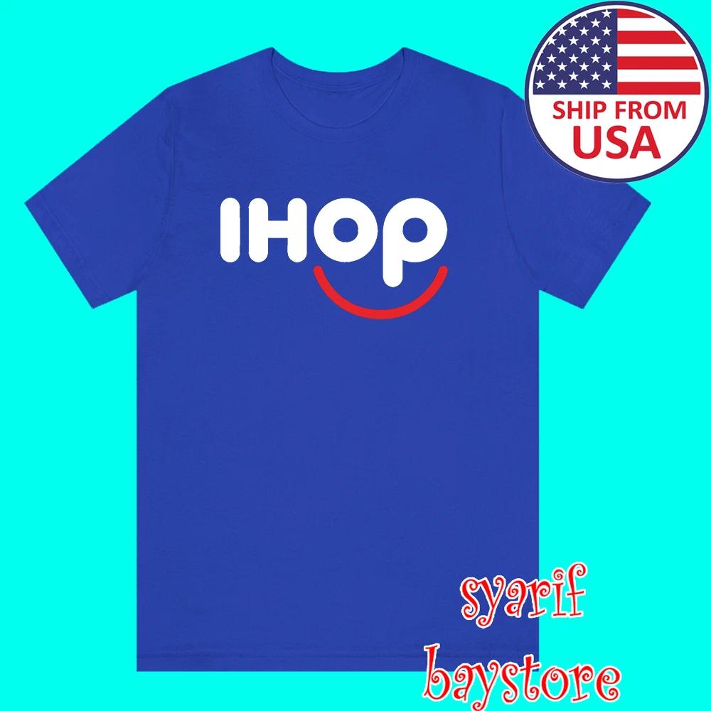 IHOP International House Of Pancake Men s Royal Blue Size S to 5XL S