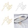 Exotic Snake Earrings Fashionable And Exaggerated Animal Shape Alloy Ear Jewelry