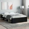 VidaXL Black Bed Frames 120x190 Cm Small Double 3203895