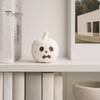 Festive Entrance Display Pieces 3D Printed Mummy Pumpkin Skull Figurine for Halloween Decorations, Versatile Showcase Statues with Funny Expressions