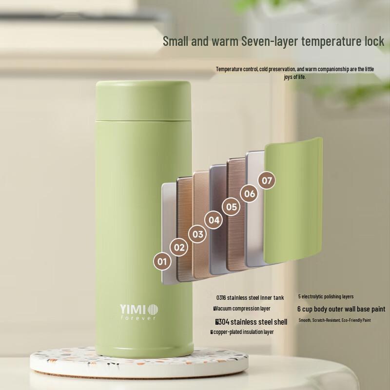 Portable Mini 316 Stainless Steel Insulated Cup