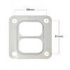T4 Turbo Turbineneinlass geteilte Dichtung Edelstahl 304 Dichtung für T04 Turbo HQ Turboeinlassdichtung