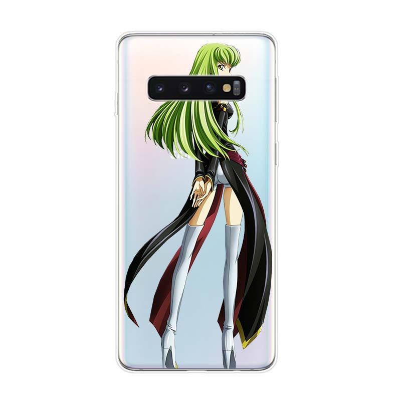 Anime Code Geass Lelouch Silicone Cover For Samsung Galaxy S21 S20 FE Ultra S10 S10E Lite S9 S8 S7 Edge Plus Phone Case