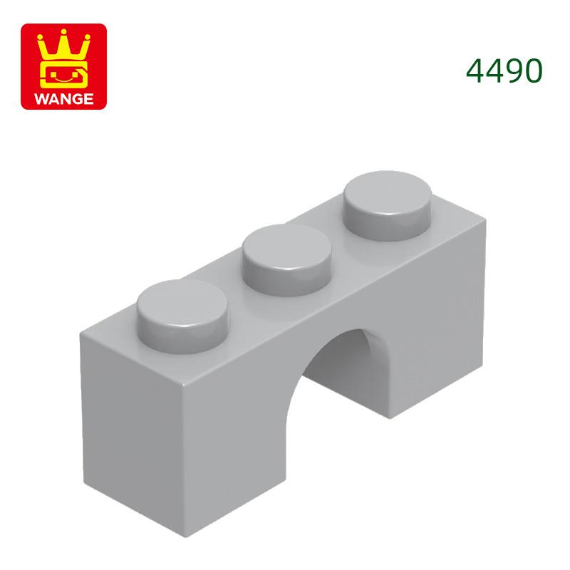 97Pcs/Lot 4490 Arch 1x3 Building Blocks Moc Accessories Compatible with Brick DIY Children Toys Gift Box
