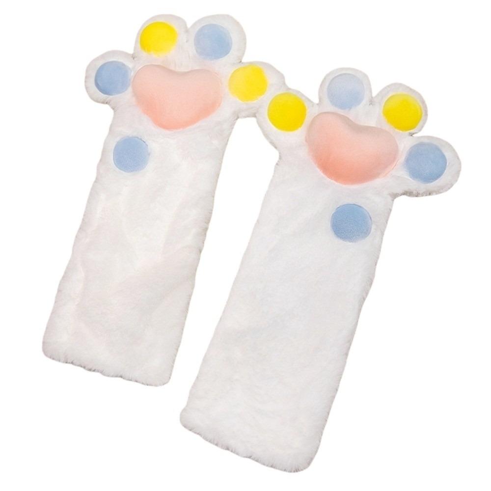 Thicken Plush Cat Paw Gloves Cartoon Cat Claw Mittens Kawaii Cosplay Costume Gloves Club