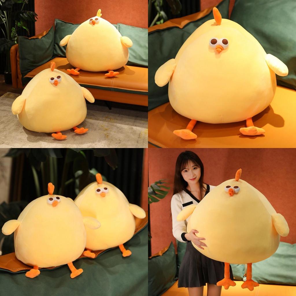 Cute Yellow Chicken Plush Toy For Kids And Adults Soft And Huggable Stuffed Animal