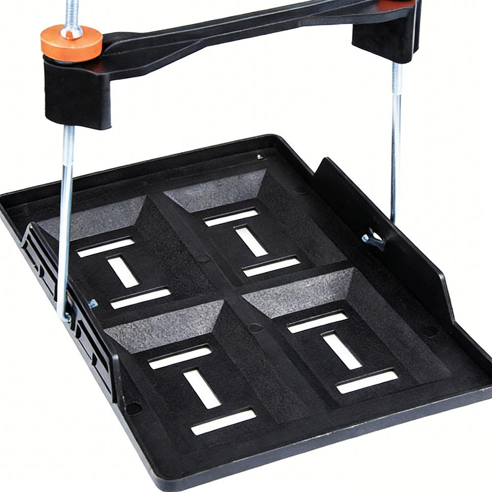 Universal Battery Tray Adjustable Clamp Holder Heavy Duty Mounting Base For Battery, Car Truck RV Boat Marine Trailer