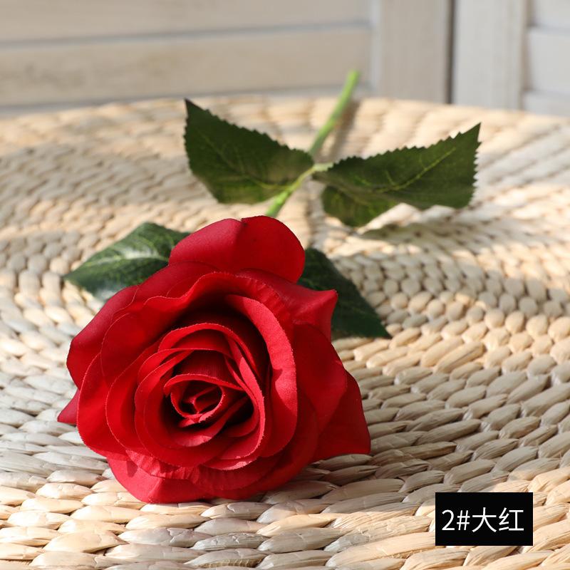 Simulation rose, feel moisturizing rose, artificial flower rose fake flower