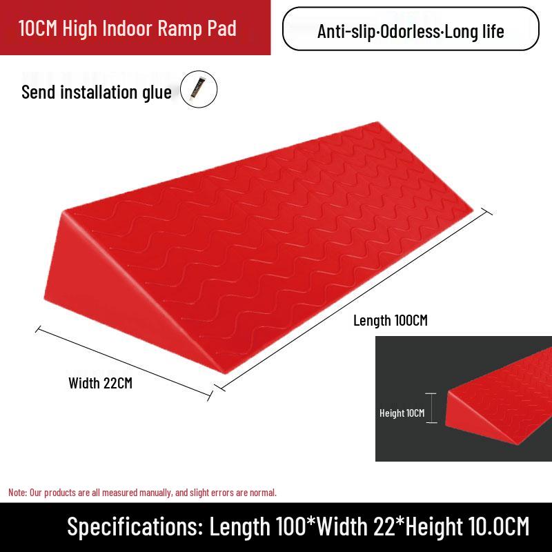 Threshold Uphill Ramp Mat for Indoor Sweeping Robots