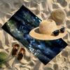 Avatar Print Beach Towel Design, Soft, Lightweight. for Home Bathroom, Spa, Pool, Yoga, Surfing, Camping, Gift for Family, Friend