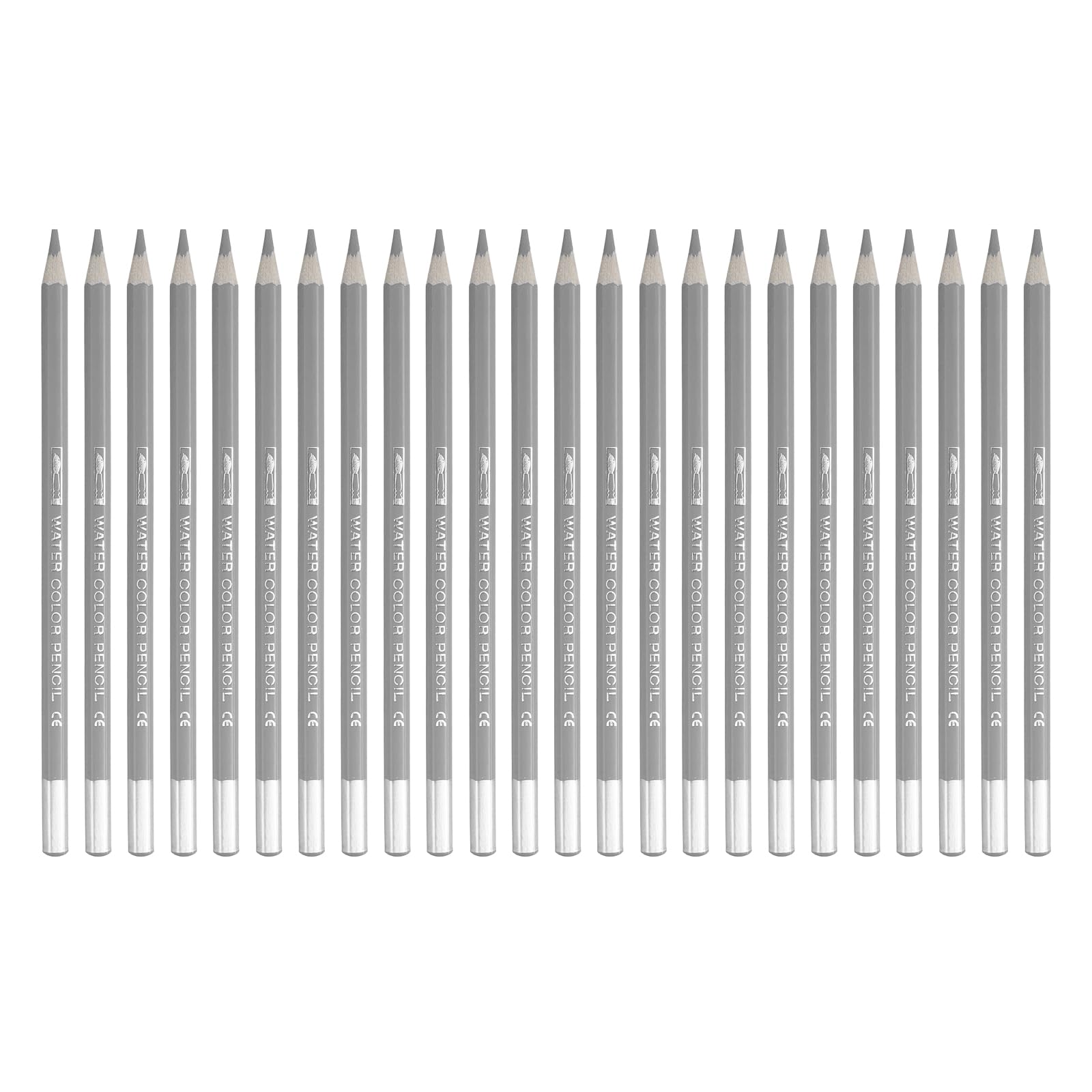 

PATIKIL Colored 24 Pencils for and Silver Water-Soluble Pencils, Water-Soluble Blending, Coloring, Sketching, Painting, серебряный