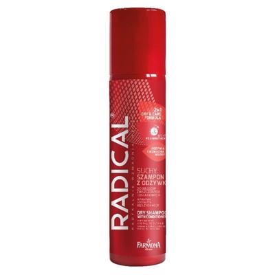 Shampoo-balsamo secco per capelli danneggiati e deboli Radical 180 ml