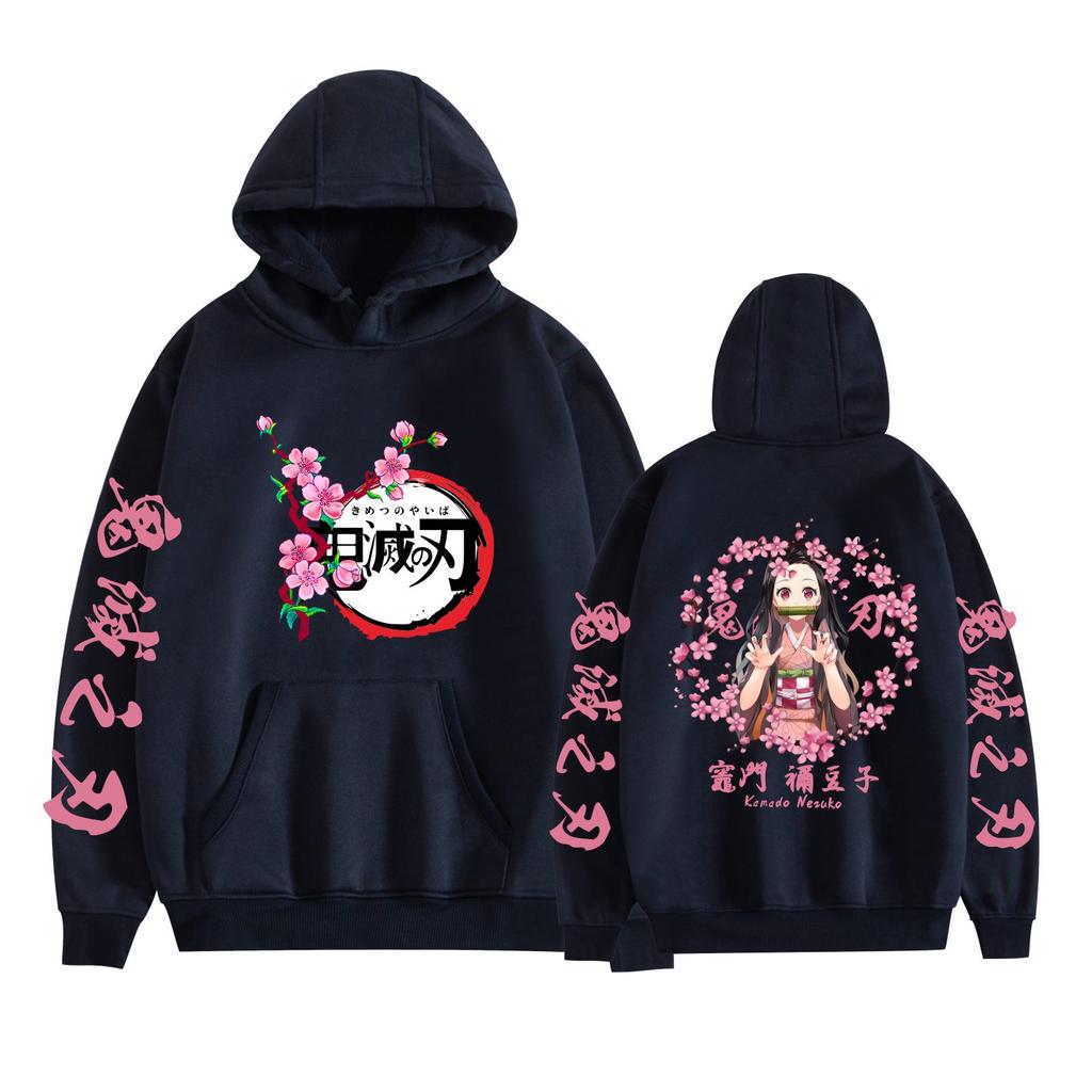 2025Fashion Trendy Anime Print Hoodie Casual Loose Comfortable Sports Sweatshirt
