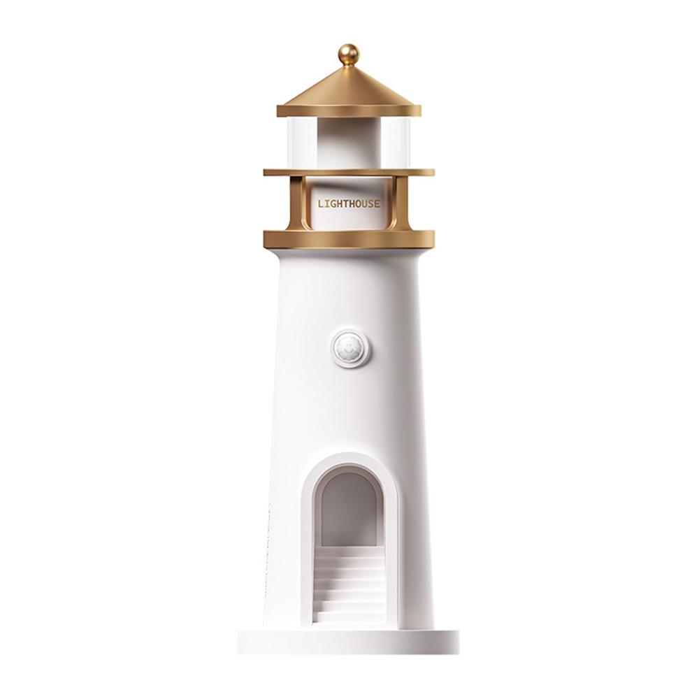 

Moonlight Lighthouse Projector Lamp For Bedroom Desktop Bedside Ambient Night Light BT Speaker Type