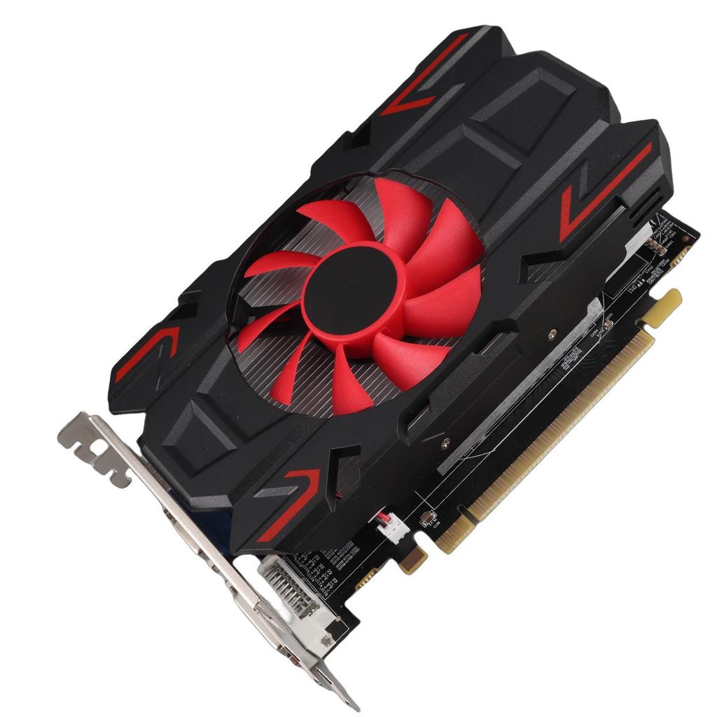 HD7670 4GB DDR5 128bit Graphics Card with Cooling Fan 2560x1600 Support HD Multimedia Interface DVI VGA Game Graphics