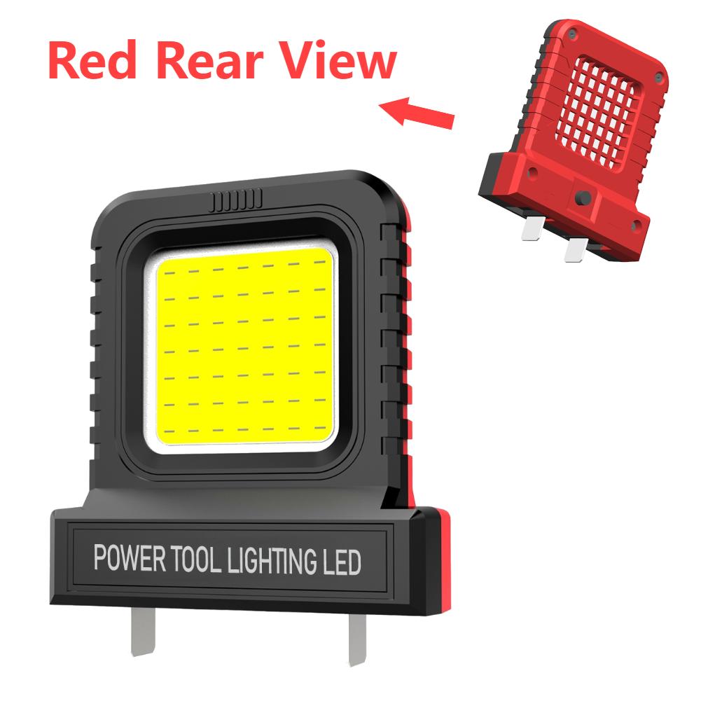 Супер Яркий Светодиодный Рабочий Свет для Makita для Milwaukee для Dewalt для Bosch для Dayi Lomvum 20-21В Литий-ионный Аккумуляторный Электроинструмент