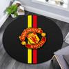 Man Utd Round Area Rug,Carpet Rug for Living Room Bedroom Sofa Playroom Decor,Non-slip Floor Mat