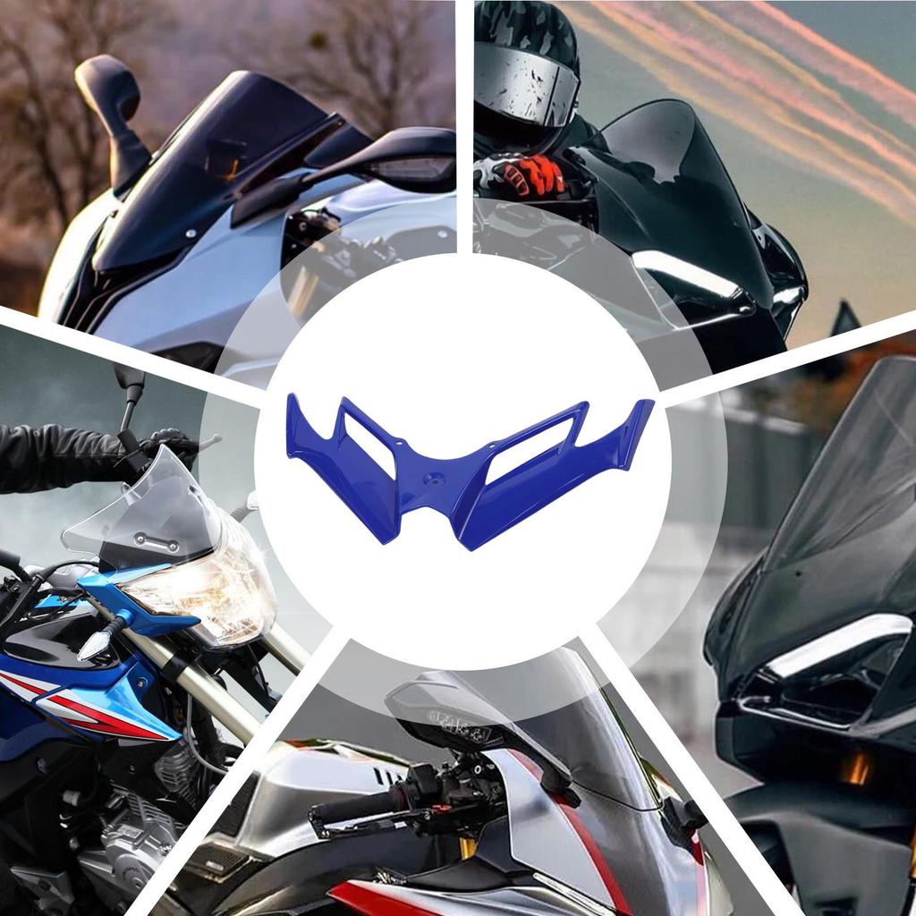 Motorcycle Fairing Wing Motorcycle Side Wind Wings Shark Fin Fairing Bird Beak Trim For Modification Scooter Touring Racing