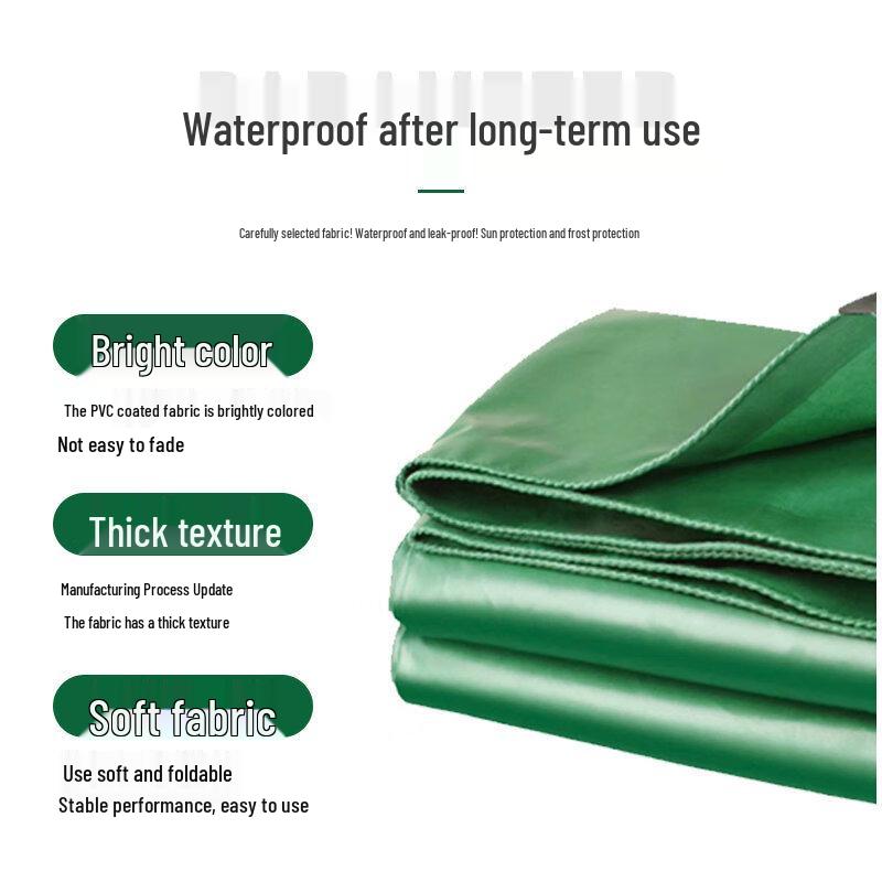 GONGBA Heavy-Duty PVC Waterproof Tarpaulin