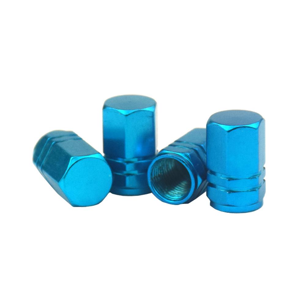 4Pcs Aluminum Tire Valve Caps Car Rim Plugs Tire Valve Cover Valve Stem Nipple Caps Motorcycle Car Wheel Plugs