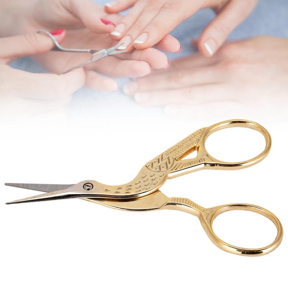 Compact Size Vintage Style Scissors Stainless Steel Craft Cutting Scissors Artwork trimming