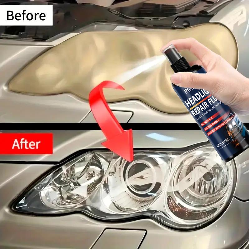 Car Headlight Repair Fluid - Anti-Yellowing/Scratch/Fogging and Oxidation Repair Age, Car Hea