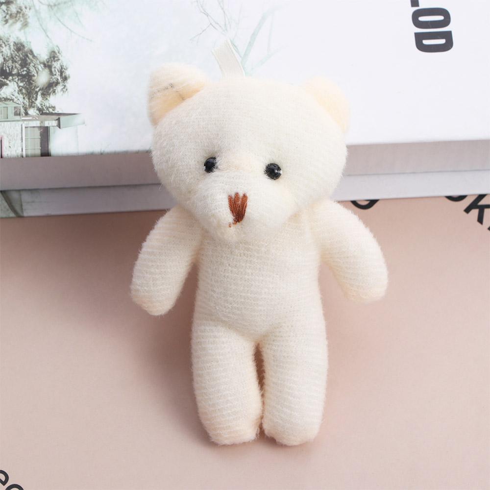 Animal Key Rings Schoolbag Pendant Bear Pendant Mini Plush Bear Bear Plush Doll Plush Bear Toys