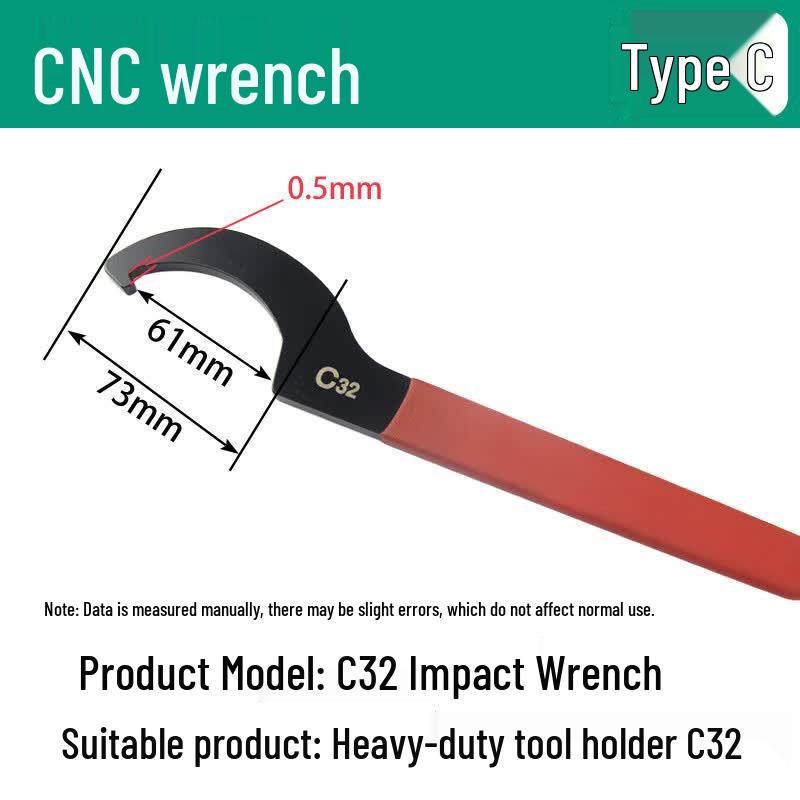 Boyouda ER-25UM CNC Collet Wrench
