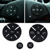Chrome Car Steering Wheel Button Switch Trim Cover Sticker Fit For Mercedes Benz C E S Class W204 W212 W221 GLK X204 C200