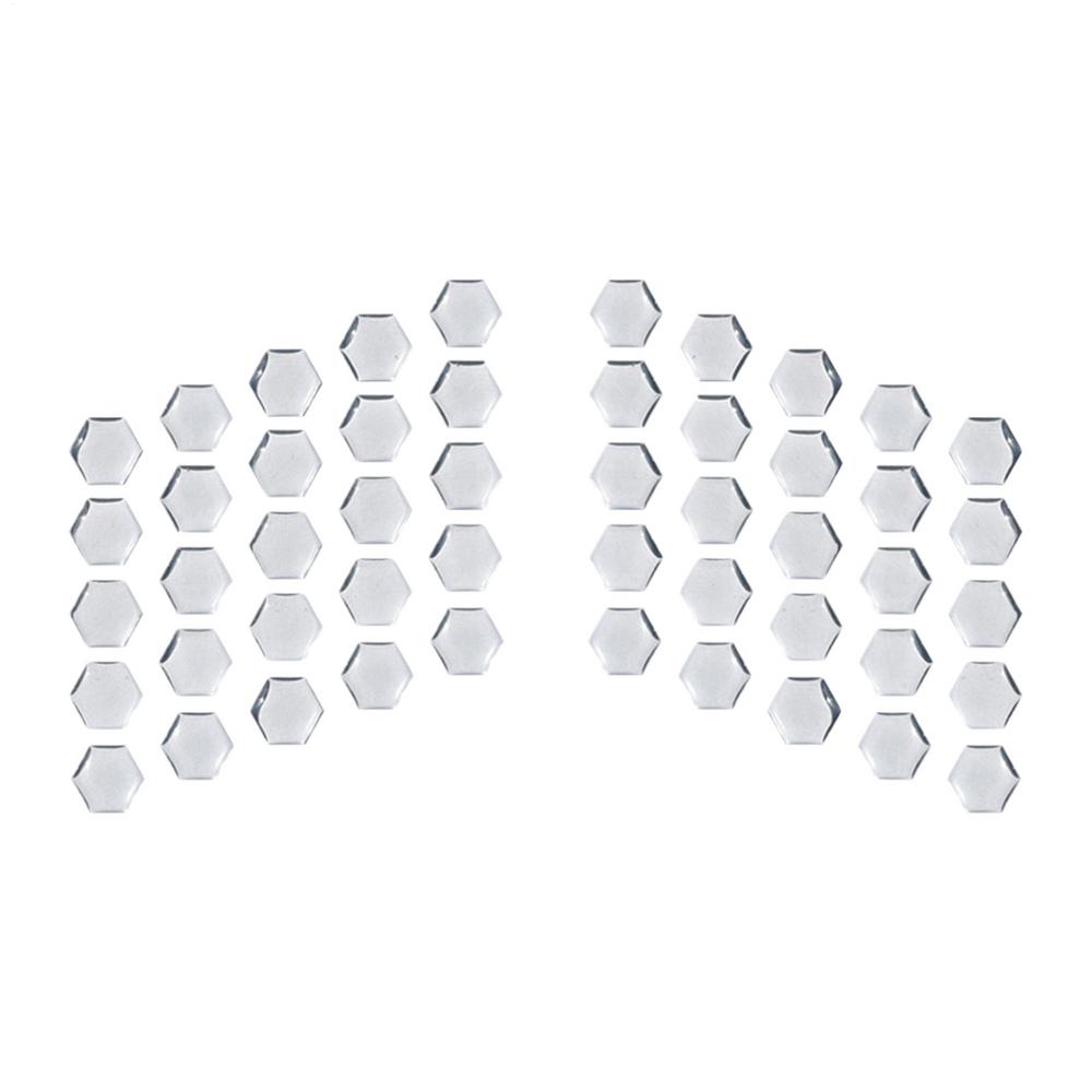 

Anti-Scratch Motorcycle Stickers Motorbike Protective Pad 3D Hexagonal Waterproof Rubber Stickers Paintwork Decals for Men прозрачный