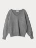 Mejongleuhaleu Opening V-Neck Knit 4 Colors