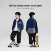 ZuoXi Jungen 2025 Herbst Neue Jeansjacke