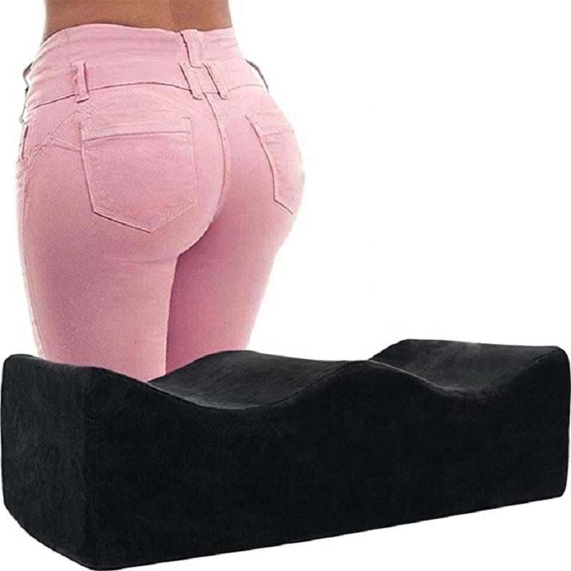 Cheap Hot Sale Factory Price Factory Direct High Quality Memory Foam Seat Cushion for Car Seat Use Removable 40*20.5*13cm розовый