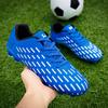 Unisex-Fußballschuhe aus Leder, große Größe, professionelles Training, Rasen-Spike-Sport-Fußballschuhe